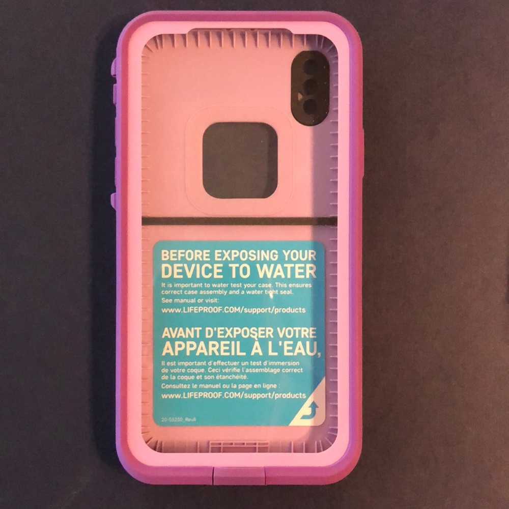 Lifeproof FRE live iPhone X case. NWOT. With packaging
